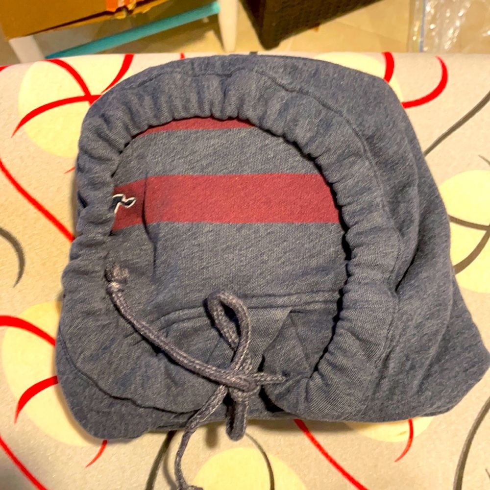 Navy blue Hollister hoodie